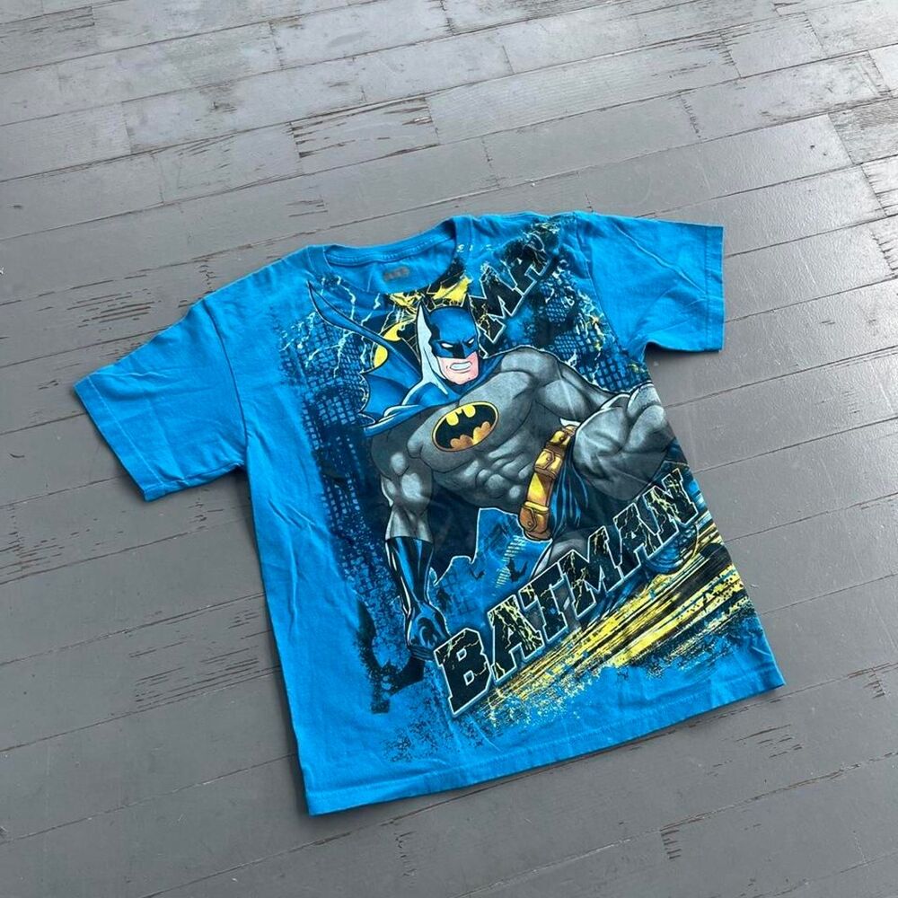 DC Comics Batman Streetwear Y2K AOP Graphic Breakthrough Tee